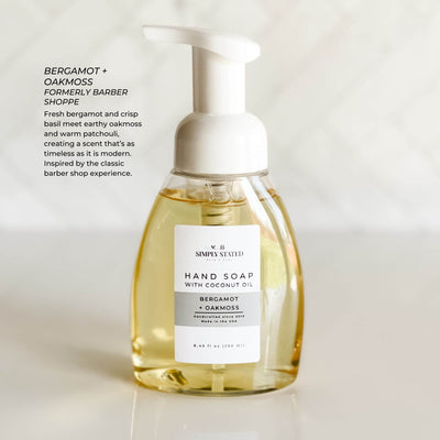Men’s Foaming Hand Soap - Masculine Scents + Clean Ingredients