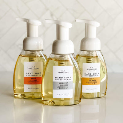 Men’s Foaming Hand Soap - Masculine Scents + Clean Ingredients