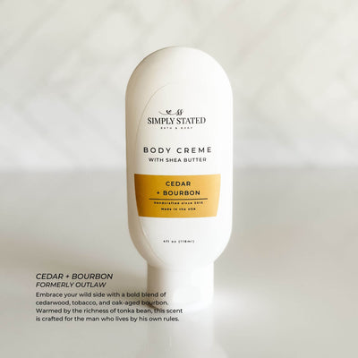 Men’s Body Creme - Shea Butter Moisturizer