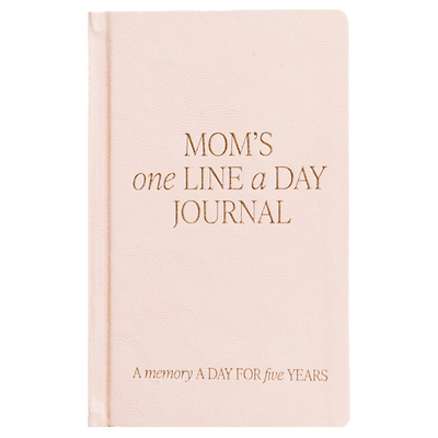 Mom's One Line A Day Leather Journal