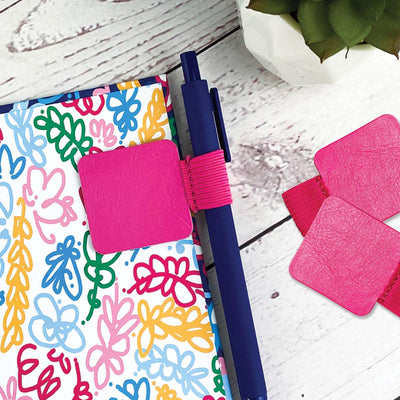 Self-Adhesive Elastic Pen Loop | Attach to any Planner, Journal or Notebook [3 Pen Loops/set]