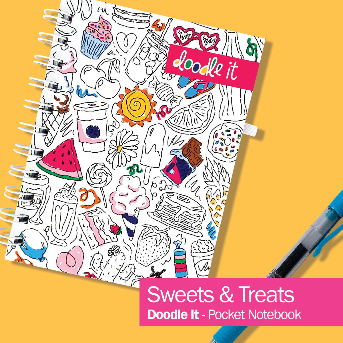 Pocket Notebooks | List, Plan, Doodle | 5 Styles