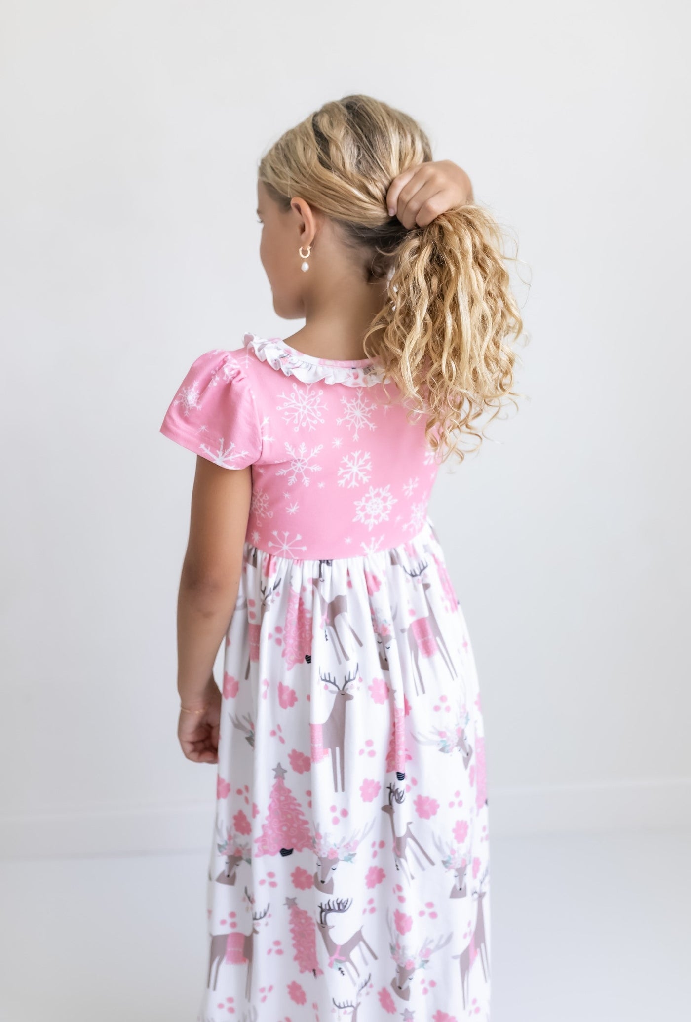 Pink Deer Lounge Play Gown