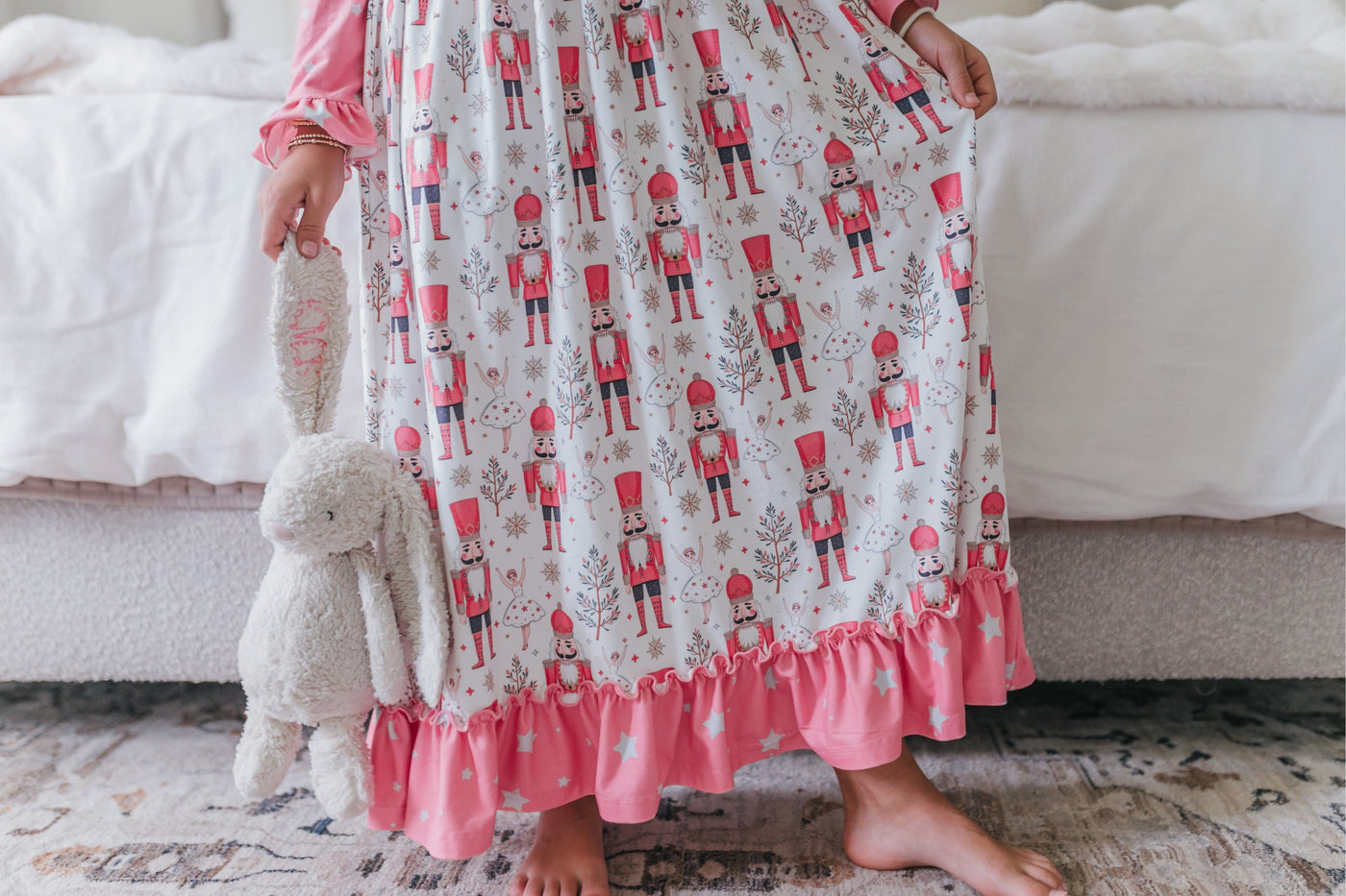 Pink Nutcracker Lounge Gown