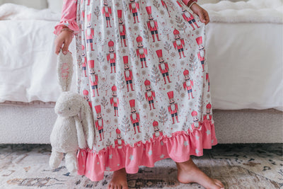 Pink Nutcracker Lounge Gown