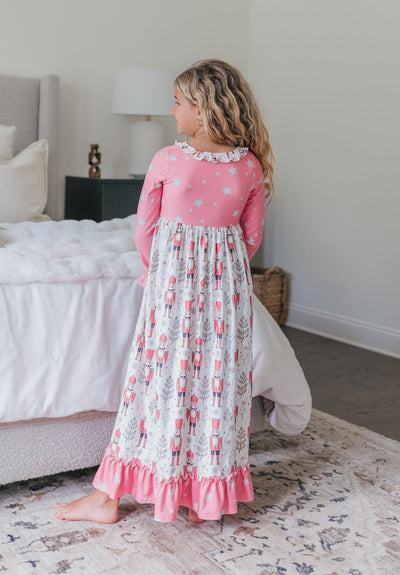 Pink Nutcracker Lounge Gown