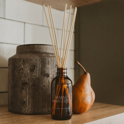 Warm and Cozy Amber Reed Diffuser