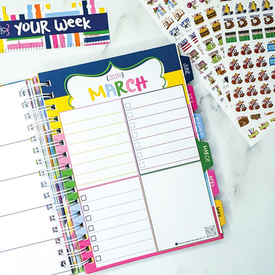 NEW! 2026-27 Reminder Binder® Planner + BONUS 2026 Mini Calendar | January 2026 - June 2027