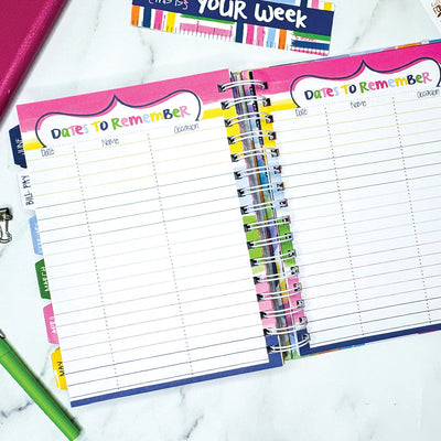 NEW! 2025-26 Reminder Binder® Planner | January 2025 - June 2026