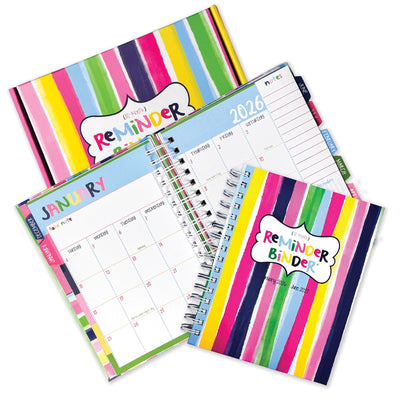 NEW! 2026-27 Reminder Binder® Planner + BONUS 2026 Mini Calendar | January 2026 - June 2027