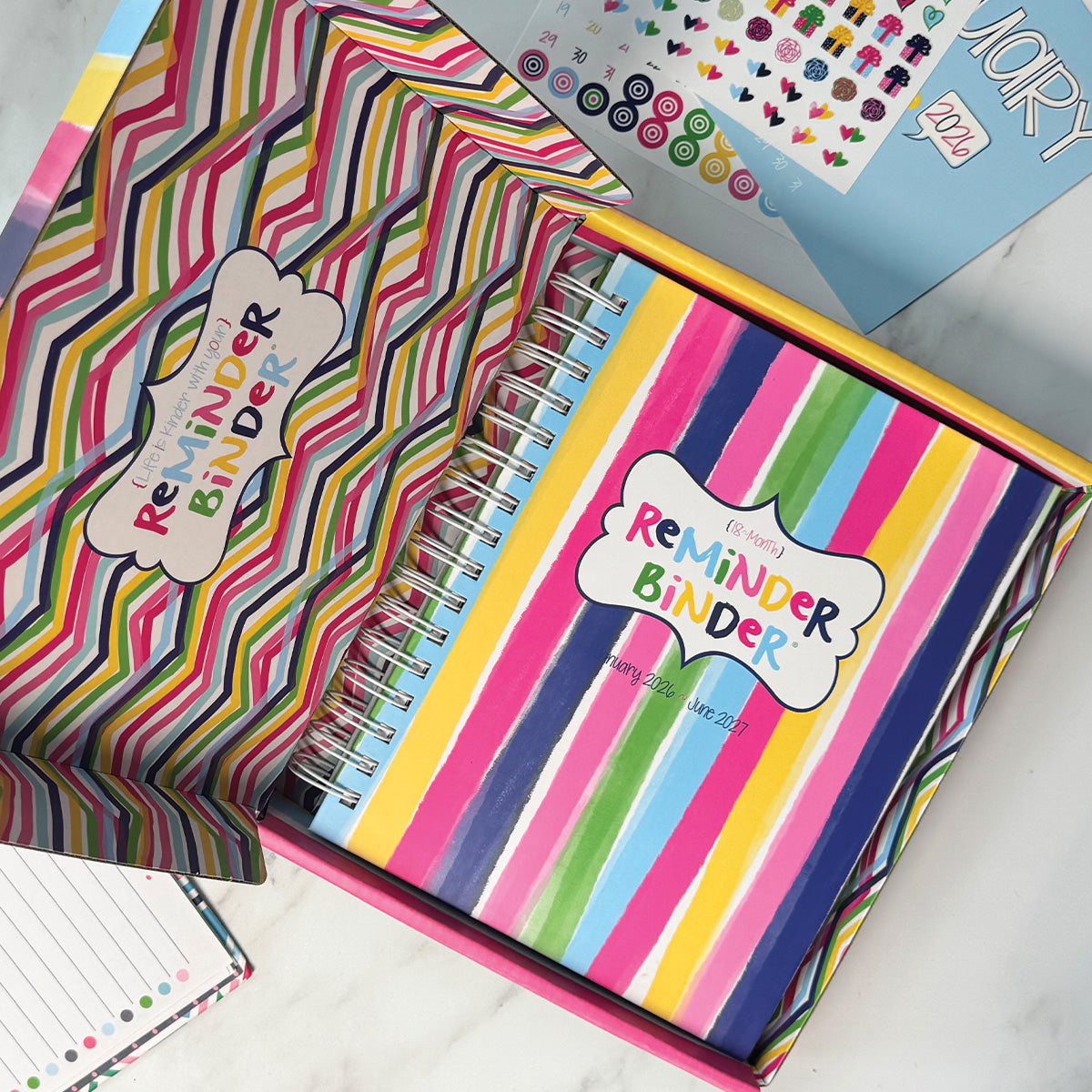 NEW! 2026-27 Reminder Binder® Planner + BONUS 2026 Mini Calendar | January 2026 - June 2027
