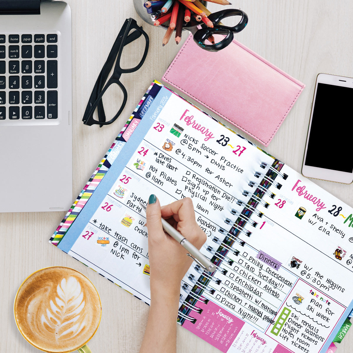 NEW! 2026-27 Reminder Binder® Planner + BONUS 2026 Mini Calendar | January 2026 - June 2027