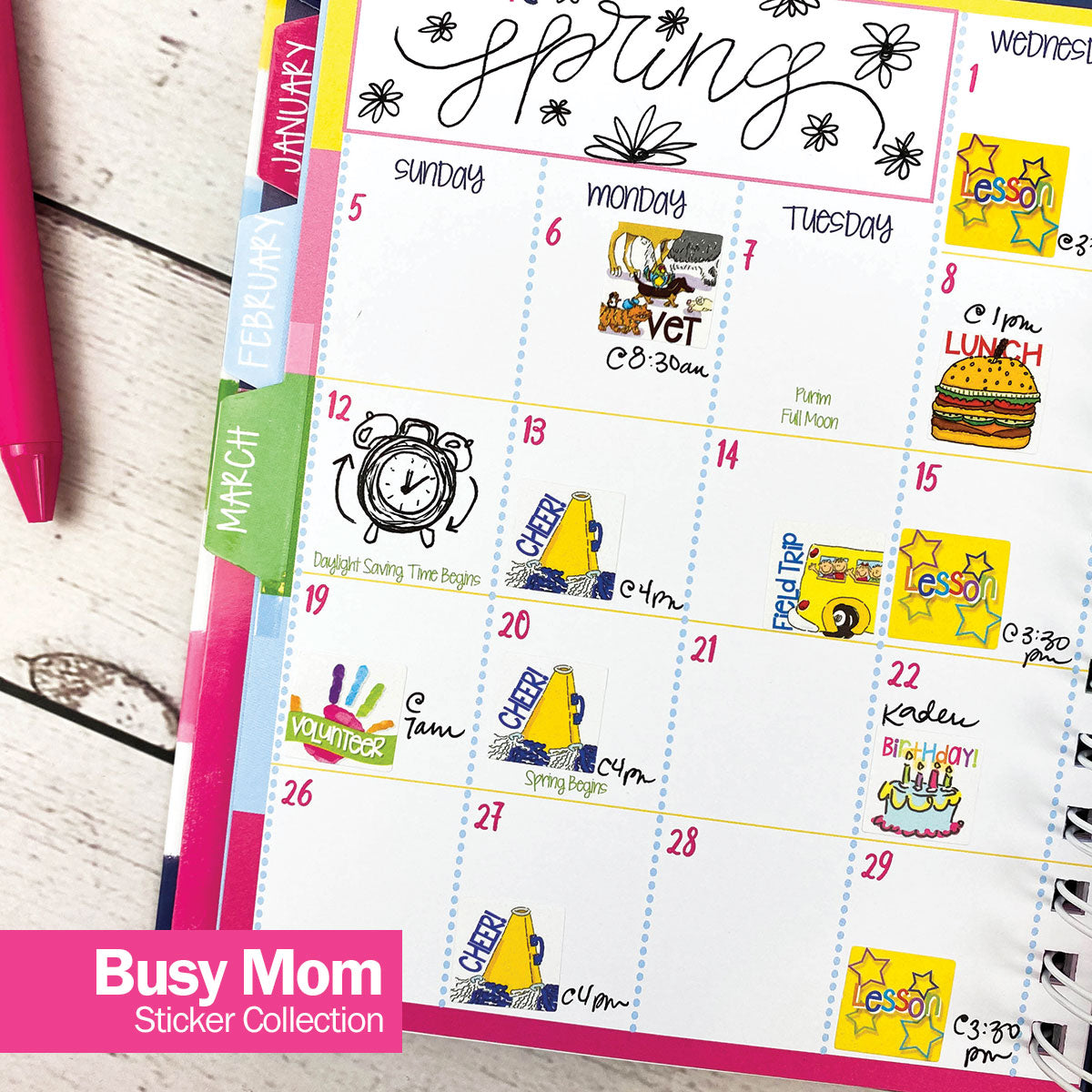 Mom’s Favorite Stickers + BONUS App Membership | Fun, Creative Sticker Sets for Moms & Kids