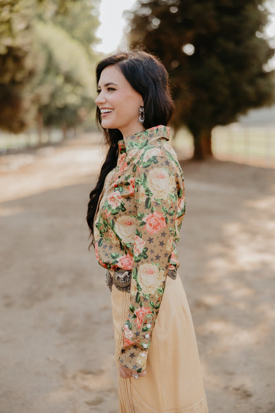 Wildflower Wishes Button Up