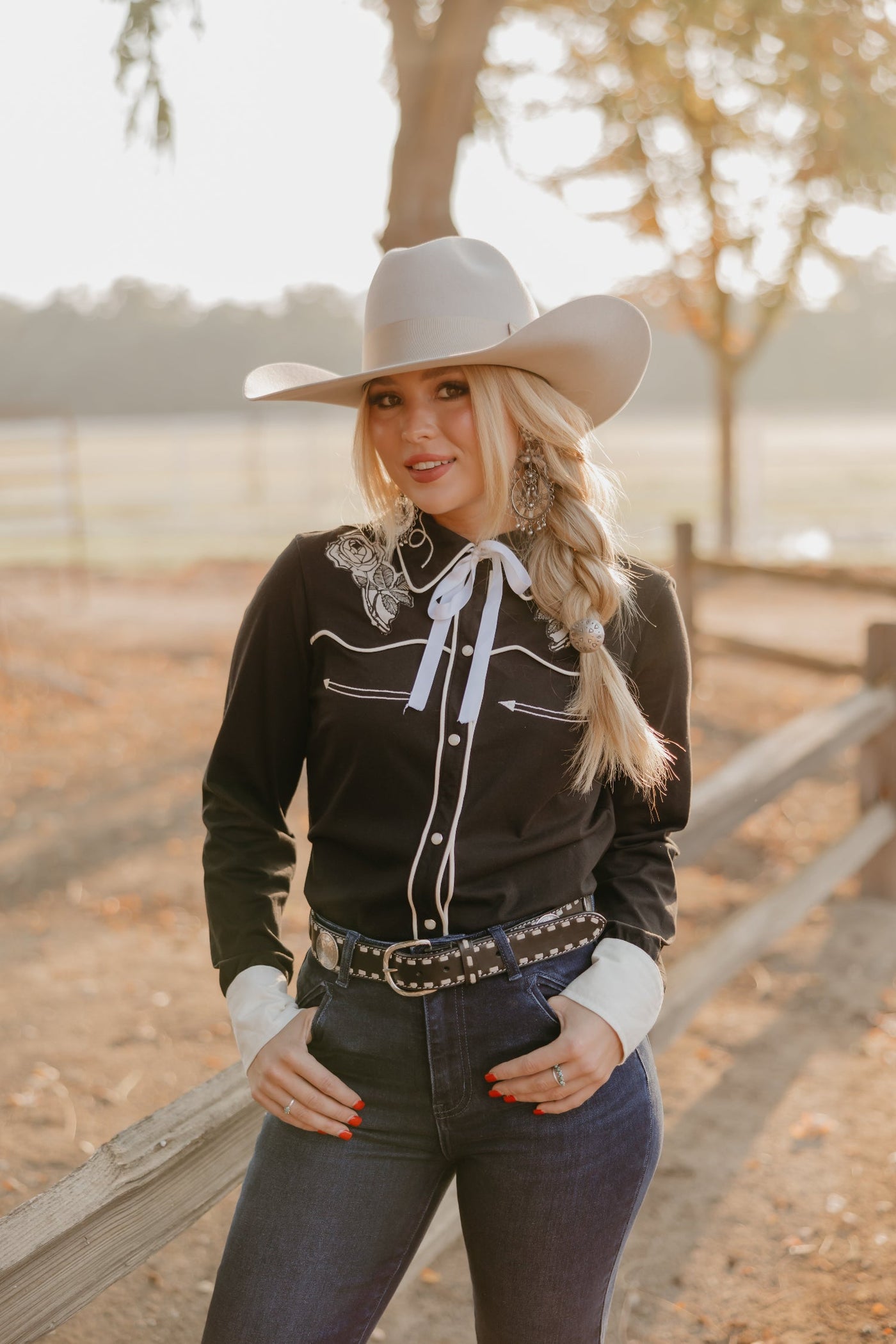 Let's Rodeo Button Up