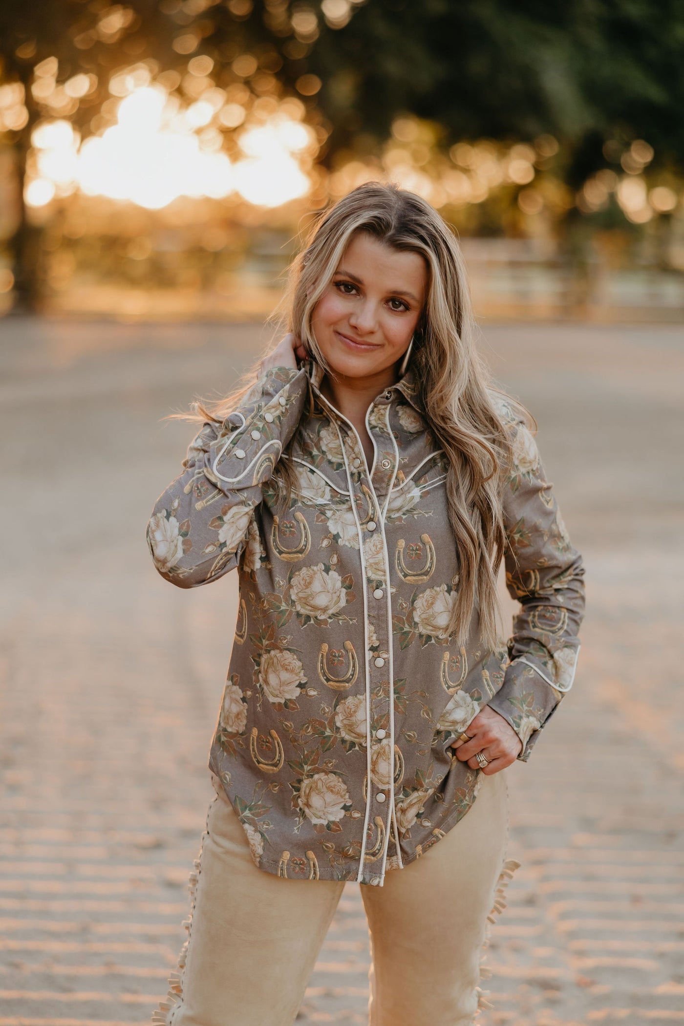 Lucky Belle Button Up