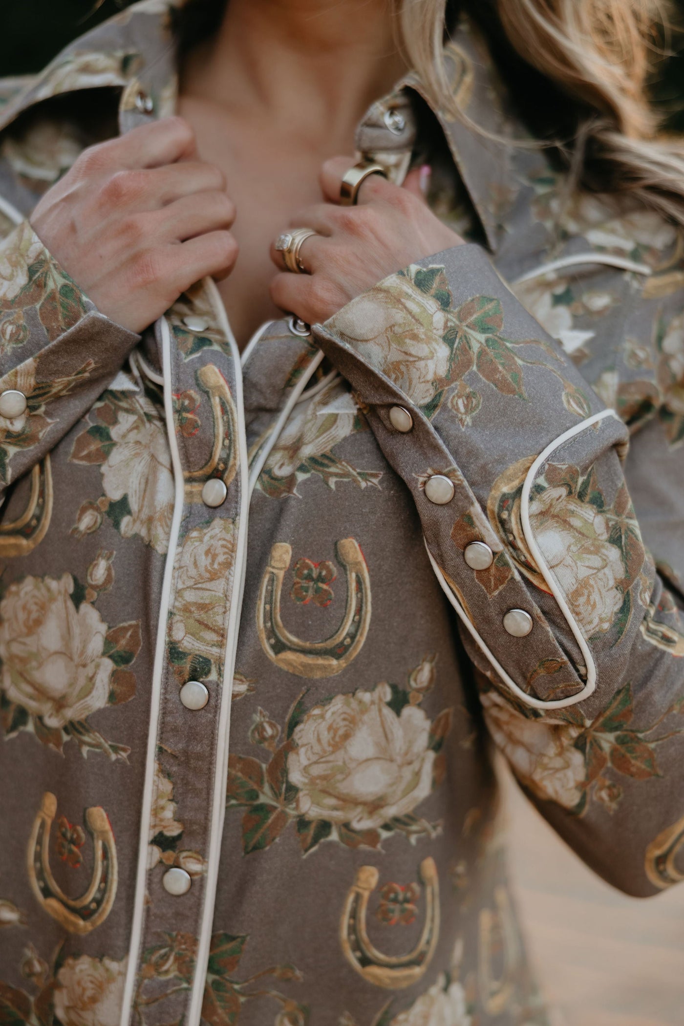 Lucky Belle Button Up