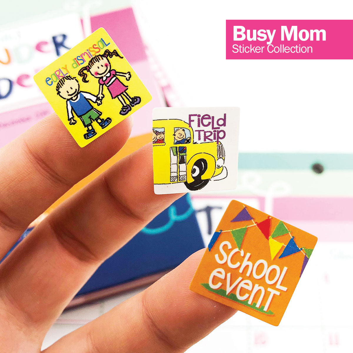 Mom’s Favorite Stickers + BONUS App Membership | Fun, Creative Sticker Sets for Moms & Kids