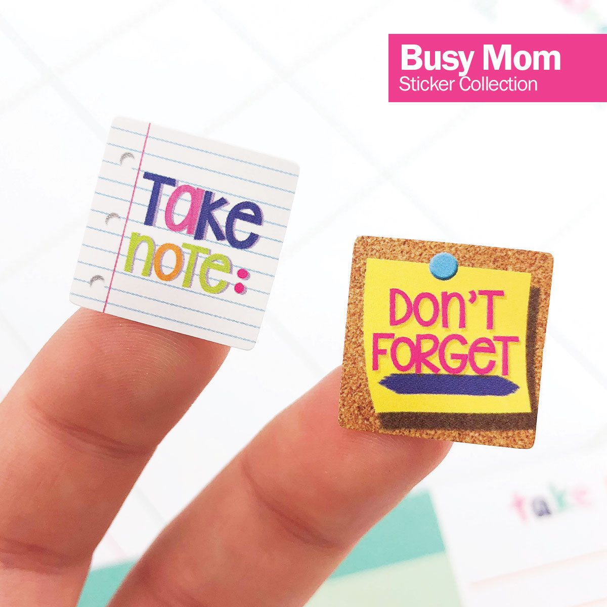 Mom’s Favorite Stickers + BONUS App Membership | Fun, Creative Sticker Sets for Moms & Kids