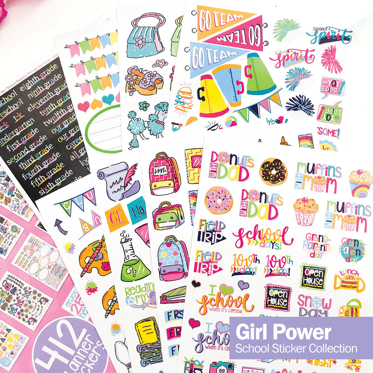 Mom’s Favorite Stickers + BONUS App Membership | Fun, Creative Sticker Sets for Moms & Kids