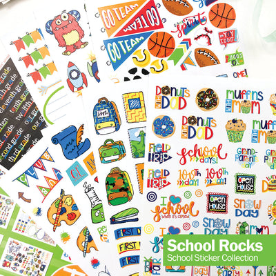 Mom Must-Have School Keepsake Kit | Class Keeper® + Photo Prop Deck + School Stickers