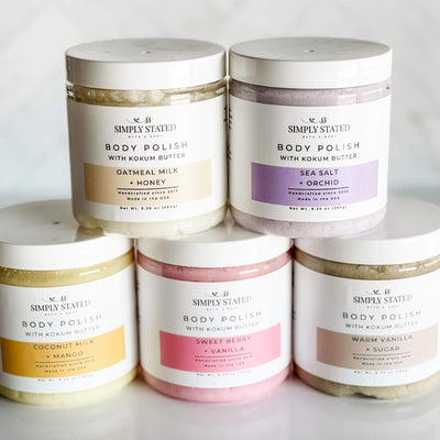 Signature Body Polish – Exfoliating Scrub with Natural Butters