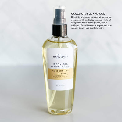 Signature Body Oil – Lightweight Hydrating Body & Massage Oil