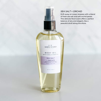 Signature Body Oil – Lightweight Hydrating Body & Massage Oil