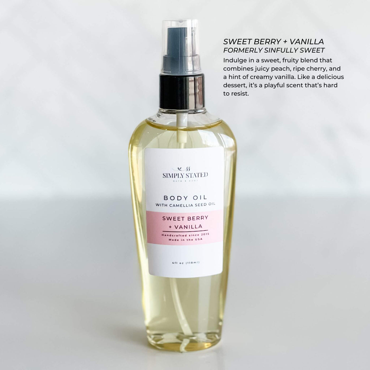 Signature Body Oil – Lightweight Hydrating Body & Massage Oil