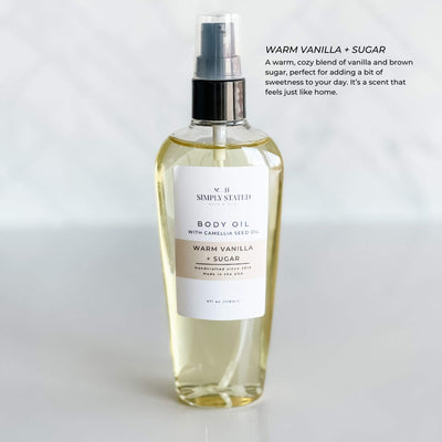 Signature Body Oil – Lightweight Hydrating Body & Massage Oil