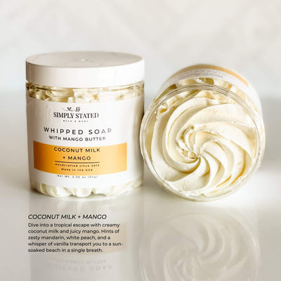 Signature Whipped Soap – Fluffy Lather for Hands, Body & Shaving