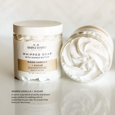 Signature Whipped Soap – Fluffy Lather for Hands, Body & Shaving