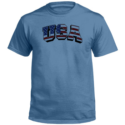 USA Flag Lettering (Front)