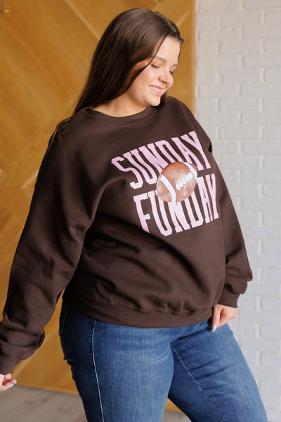 Sunday Funday Graphic Sweatshirt