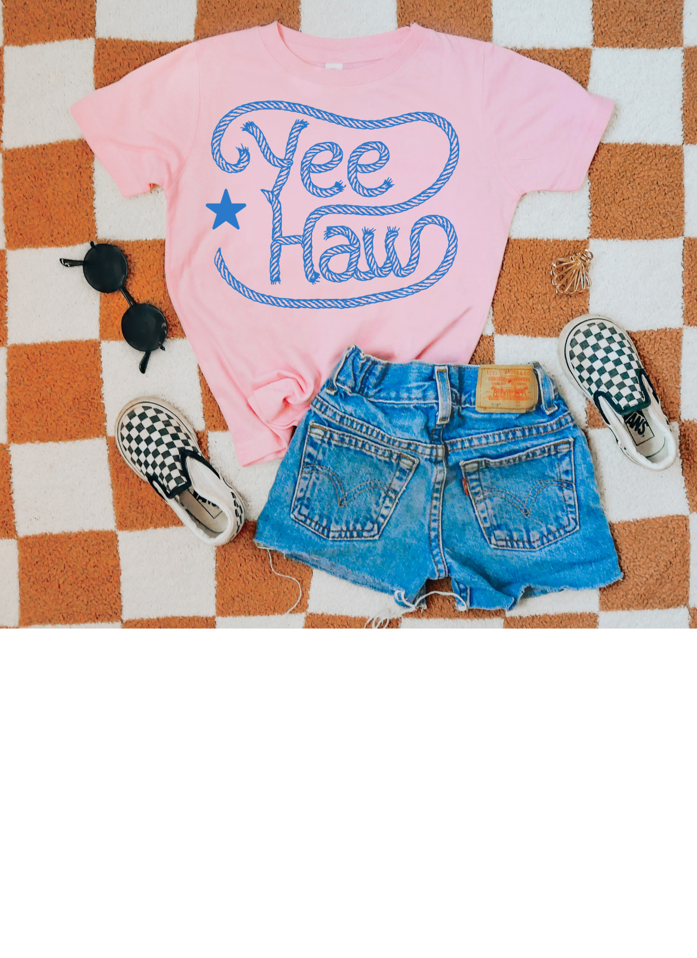 Rope YEEHAW Tee