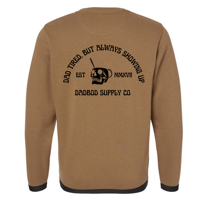 Dad Tired Crew Neck Sweatshirt