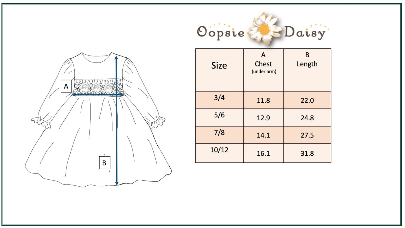 Santa Smocked Velvet Dress