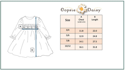 Santa Smocked Velvet Dress