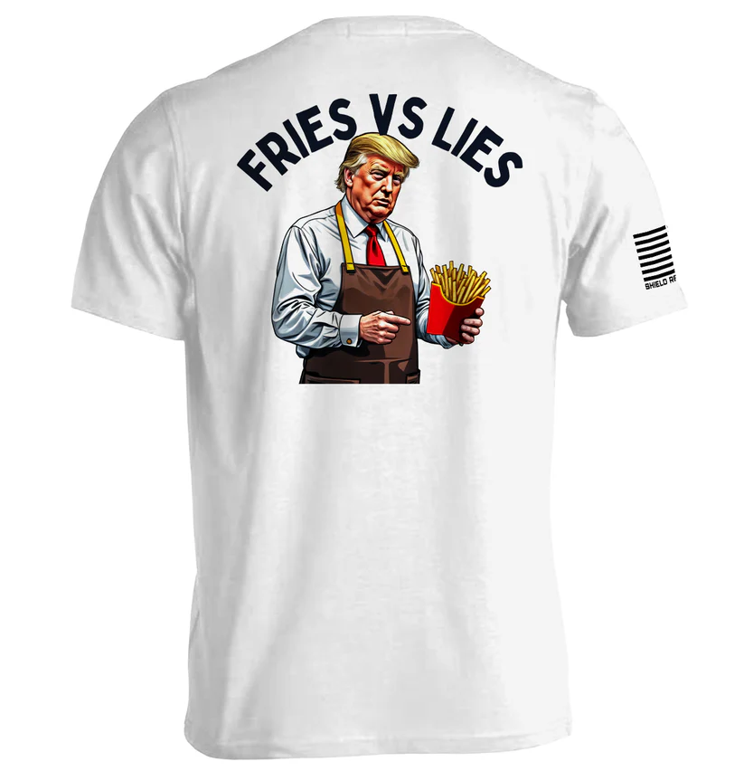 Fries VS Lies Trump Tee