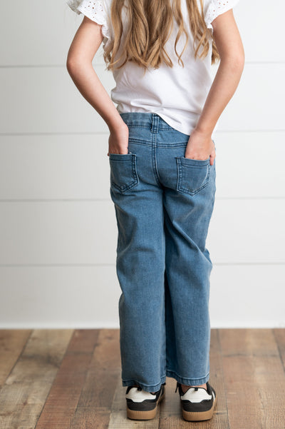 Wide Leg Denim Pant