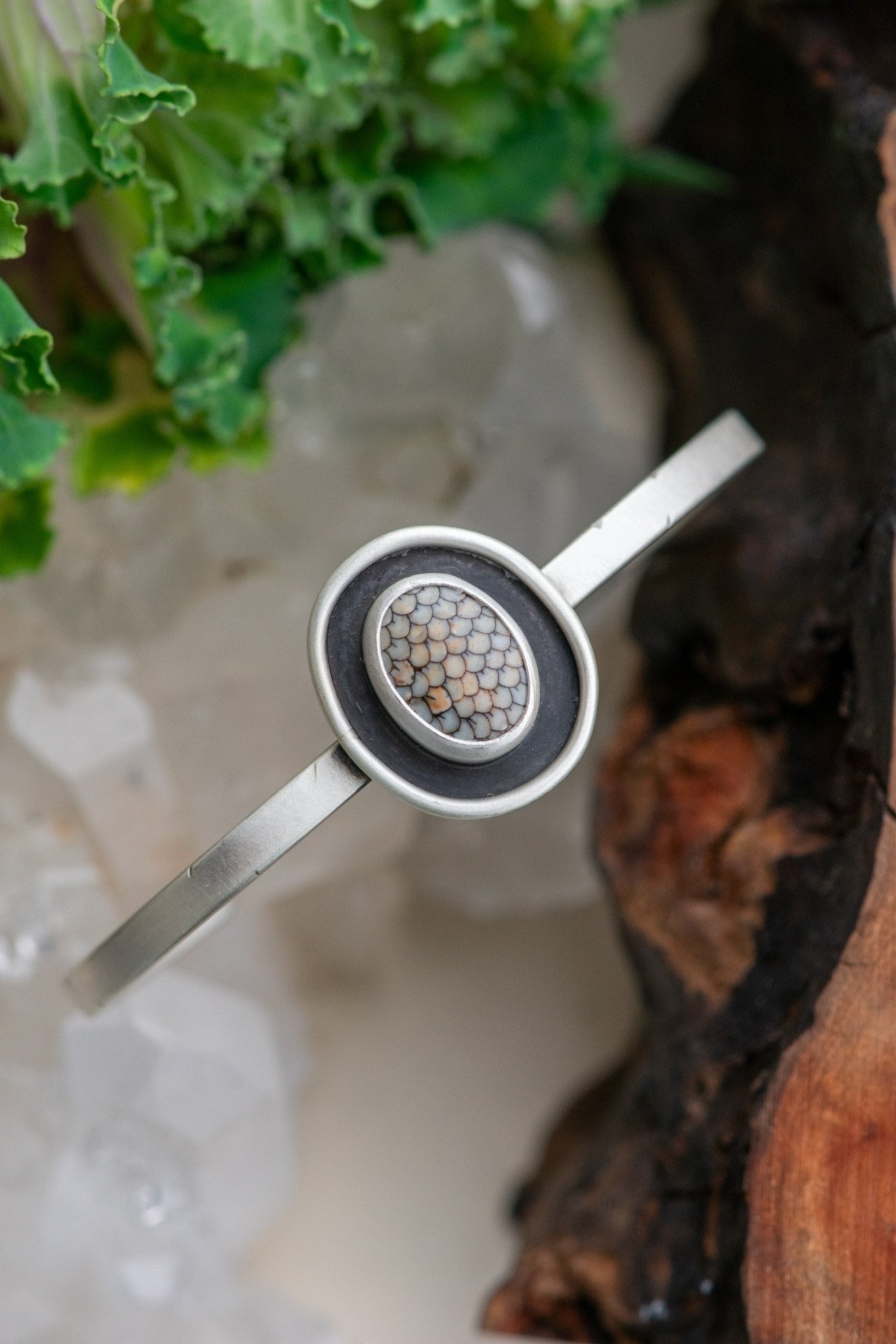 AGES FISH FOSSIL CUFF