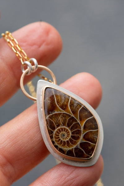 ANCIENT SHORES AMMONITE NECKLACES