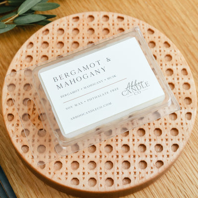 Bergamot and Mahogany Soy Wax Melts