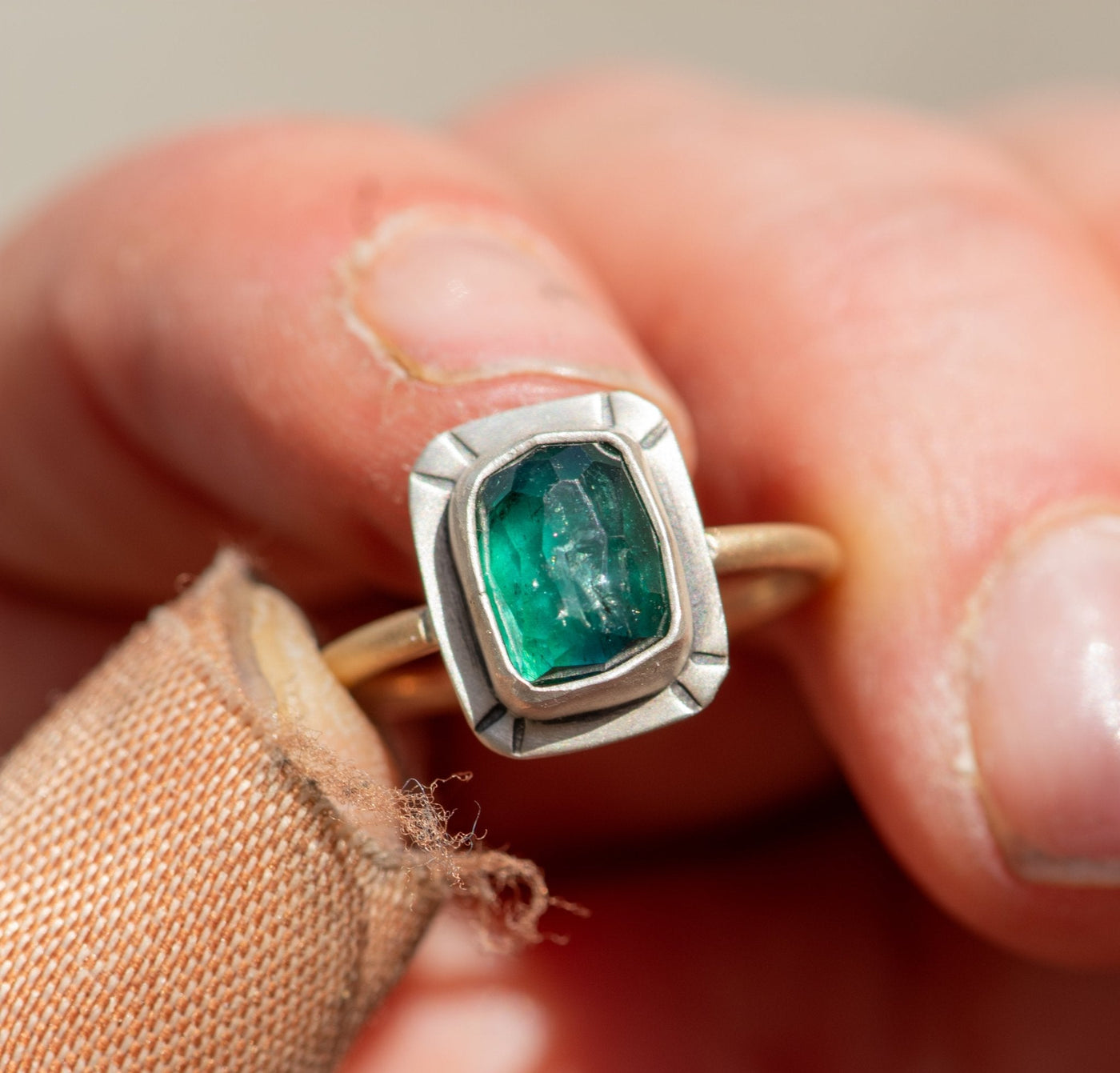 BITTY TOURMALINE RING