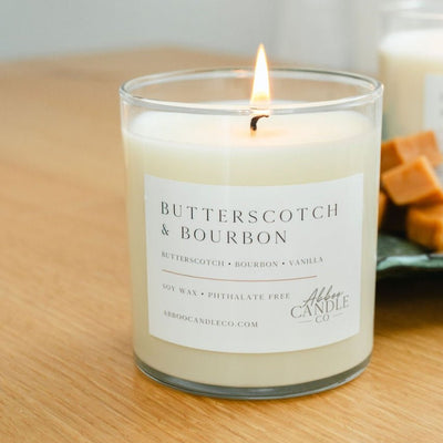 Butterscotch and Bourbon Soy Tumbler Candle