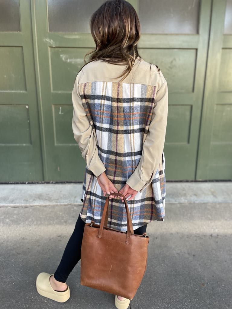 Durham Plaid Jacket in Two Colors