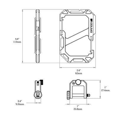 CARABINER XL & SHACKLE