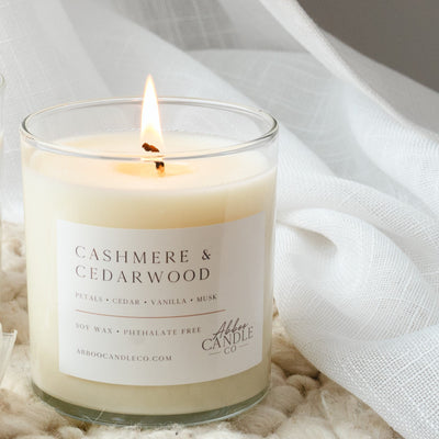 Cashmere and Cedarwood Soy Tumbler Candle