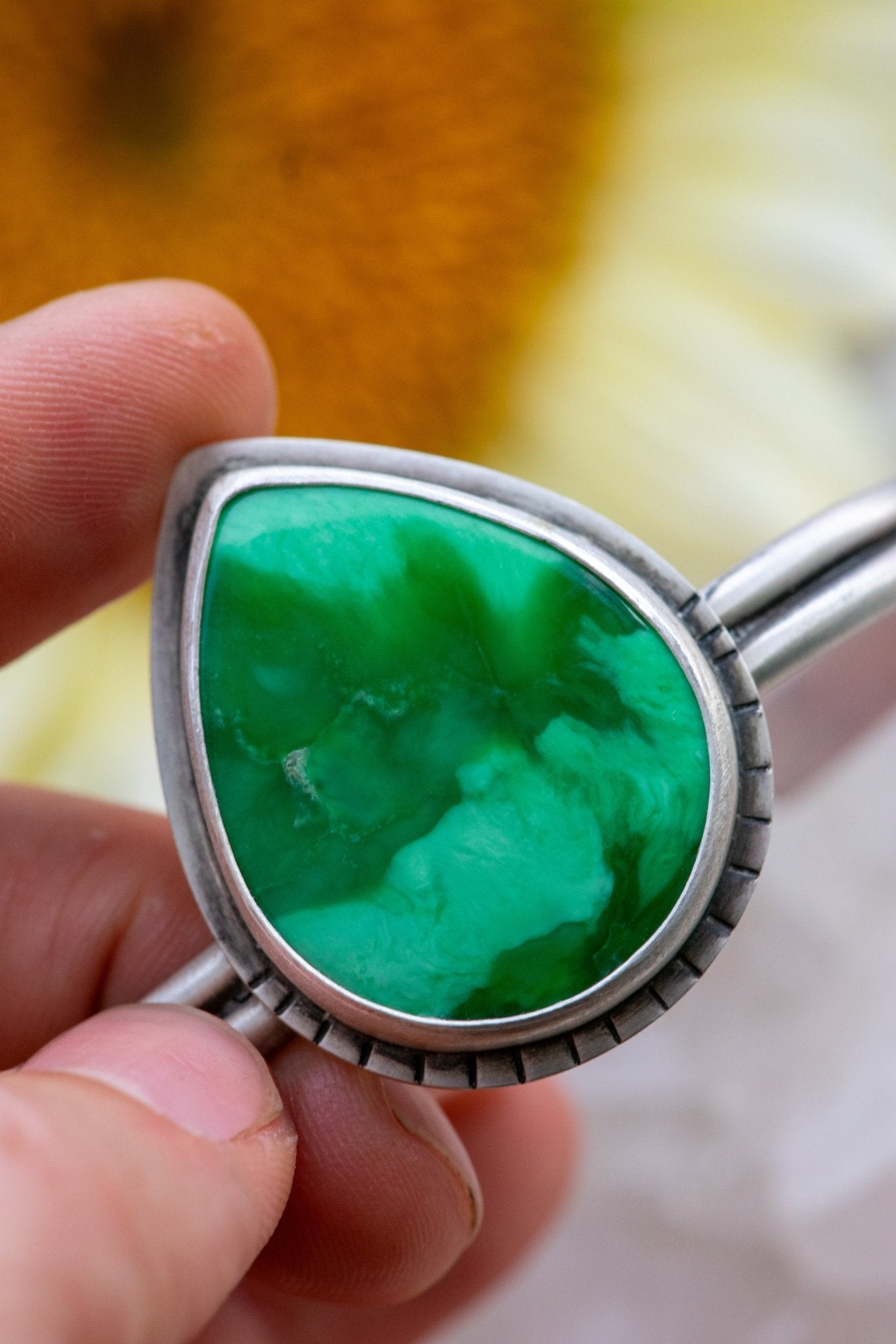 CENOTE VARISCITE CUFF