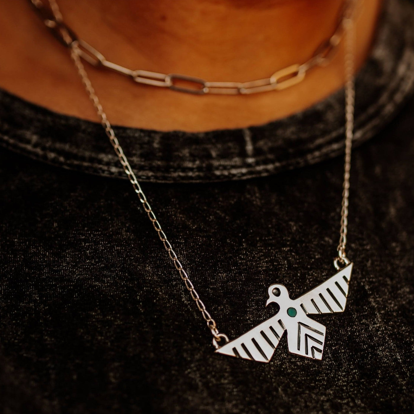 Paper Clip Chain Choker